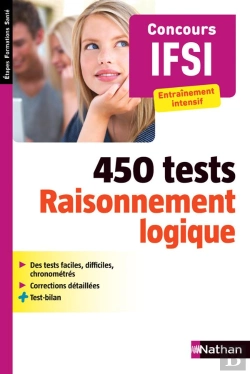 Bertrand.pt - 450 Tests Raisonnement Logique Concours Ifsi Etapes Formations Sante 2015