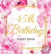 45th Birthday Guest Book