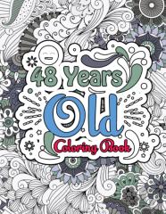 48 Years Old Coloring Book