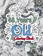 48 Years Old Coloring Book