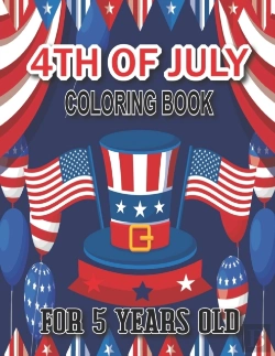 Bertrand.pt - 4th Of July Coloring Book For 5 Years Old