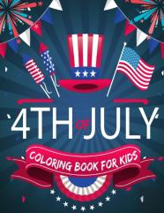 4th Of July Coloring Book For Kids