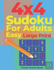 4x4 Sudoku For Adults Easy Large Print