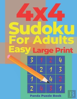 Bertrand.pt - 4x4 Sudoku For Adults Easy Large Print