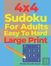 4x4 Sudoku For Adults Easy To Hard Large Print