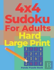 4x4 Sudoku For Adults Hard Large Print