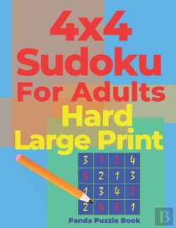 Bertrand.pt - 4x4 Sudoku For Adults Hard Large Print