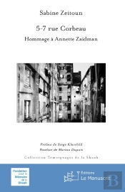 5-7 Rue Corbeau : Hommage À Annette Zaidman