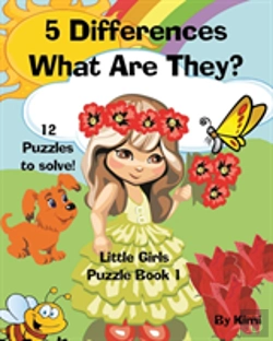 Bertrand.pt - 5 Differences - What Are They? Little Girls - Puzzle Book 1