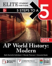 5 Steps To A 5: Ap World History: Modern 2024 Elite Student Edition