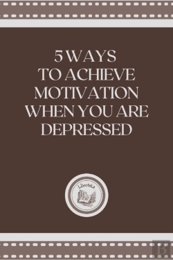 Bertrand.pt - 5 Ways To Achieve Motivation When You Are Depressed