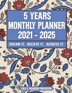 Bertrand.pt - 5 Year Monthly Planner 2021-2025