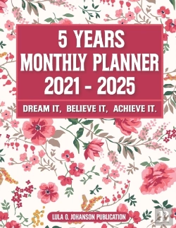 Bertrand.pt - 5 Year Monthly Planner 2021-2025