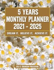 5 Year Monthly Planner 2021-2025