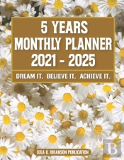 5 Year Monthly Planner 2021-2025