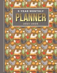 5-Year Monthly Planner 2021-2025