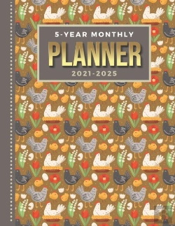 Bertrand.pt - 5-Year Monthly Planner 2021-2025