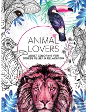 50 Animal Lovers Coloring Book