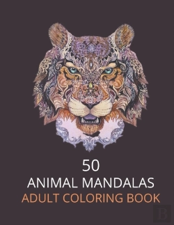 Bertrand.pt - 50 Animal Mandalas Adult Coloring Book