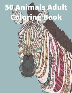 Bertrand.pt - 50 Animals Adult Coloring Book