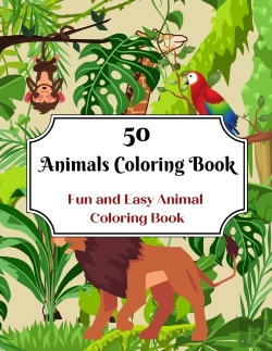 Bertrand.pt - 50 Animals Coloring Book