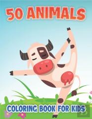 50 Animals Coloring Book For Kids