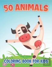50 Animals Coloring Book For Kids