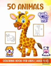 50 Animals Coloring Book For Kids