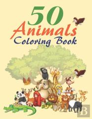 50 Animals Coloring Book