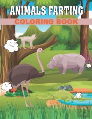 50 Animals Farting Coloring Book