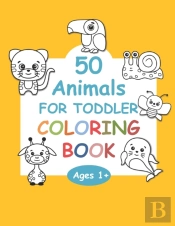 50 Animals For Toddler Coloring Book