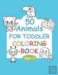 50 Animals For Toddler Coloring Book