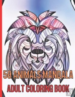 Bertrand.pt - 50 Animals Mandala Adult Coloring Book