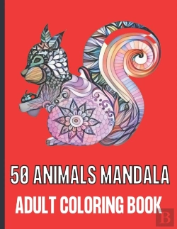 Bertrand.pt - 50 Animals Mandala Adult Coloring Book