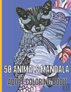 Bertrand.pt - 50 Animals Mandala Adult Coloring Book