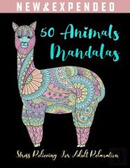 50 Animals Mandalas Stress Relieving For Adult Relaxation