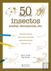 50 Dibujos De Insectos, Arañas, Escorpiones, Etc.