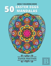 50 Easter Eggs Mandalas Adult Coloring Book