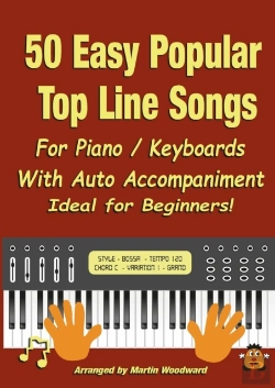 Bertrand.pt - 50 Easy Popular Top Line Songs For Piano / Keyboards