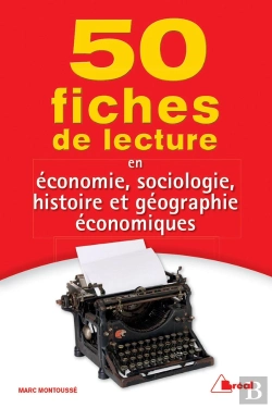 Bertrand.pt - 50 Fiches De Lecture En Economie Sociologie Histoire Geographie Et Geopolitiq