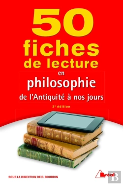 Bertrand.pt - 50 Fiches De Lecture En Philosophie ; De L'Antiquité À Nos Jours (3e Édition)