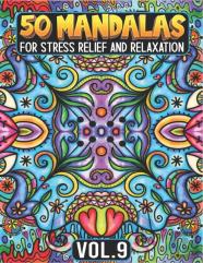 50 Mandalas For Stress Relief And Relaxation Volume 9