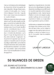 50 Nuances De Green : Les Jeunes Activistes Dans Le(S) Mouvement(S) Climat