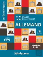 50 Règles Essentielles : Allemand ; Niveaux B1-B2 (2e Édition)