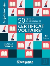 50 Règles Essentielles Certificat Voltaire : Orthographe