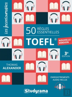 Bertrand.pt - 50 Règles Essentielles Toefl  : Nouvelle Version Enregistrements (3e Édition)