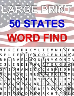 Bertrand.pt - 50 States Large Print Word Find