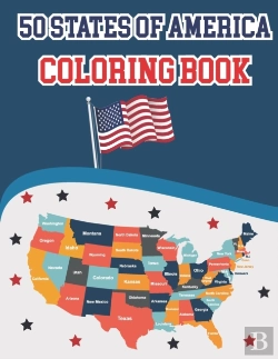 Bertrand.pt - 50 States Of America Coloring Book
