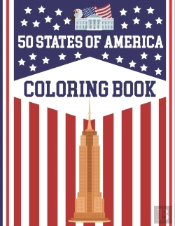Bertrand.pt - 50 States Of America Coloring Book