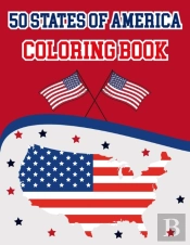 50 States Of America Coloring Book